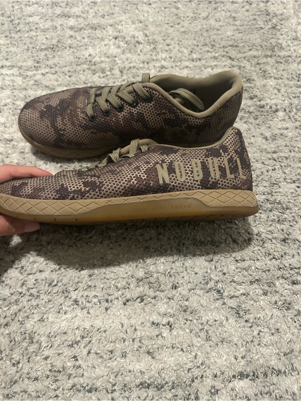 NOBULL Olive Camo Athletic Trainer